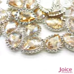 Gota Cristal Imitação Swarovski Com Strass Base De Aço C/200unidades - Imagem 34