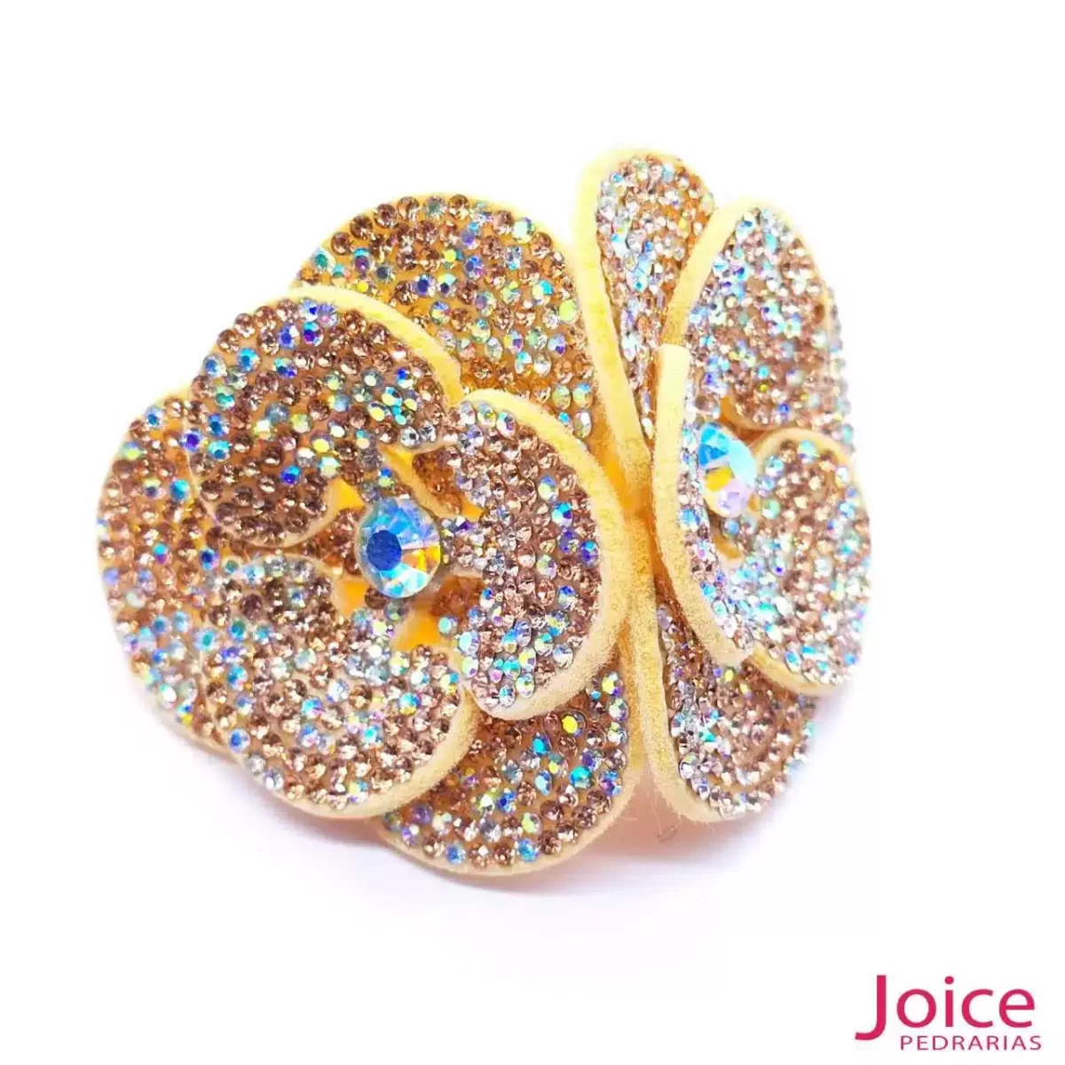 Aplique Flor Com Strass De Cristal 50mm C/10-Unidades Ref:21-602 - Imagem 30