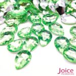 Gota Base Irregular Acrilico 10mm x 14mm C/1000Un - Imagem 6