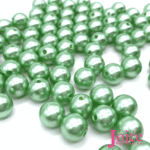 Pérola abs Inteiro Com Furo 10mm C/500Gramas - Imagem 8