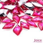 Chaton Losango Acrilico Base Irregular 12mm X 19mm C/500-Unidades - Imagem 6