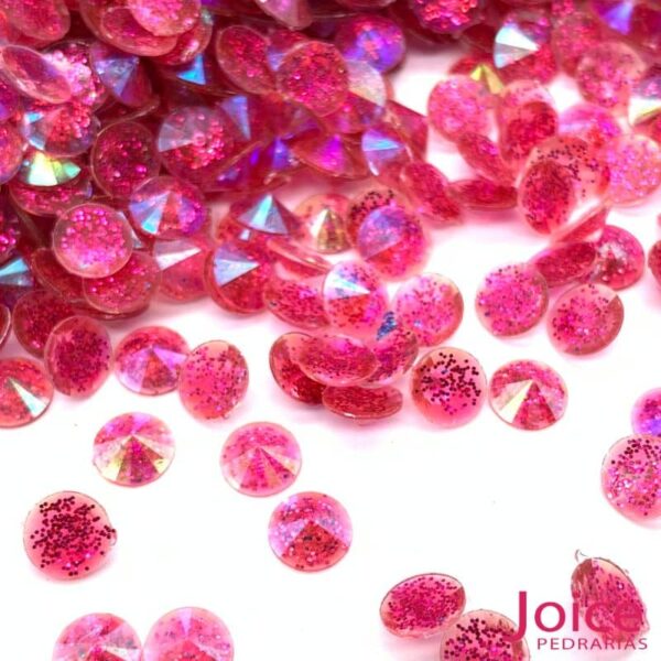 Pink Glitter Ab