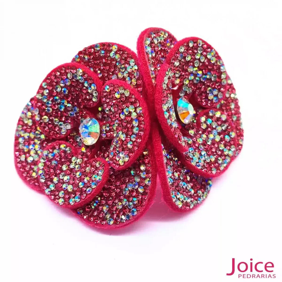 Aplique Flor Com Strass De Cristal 50mm C/10-Unidades Ref:21-602 - Imagem 33