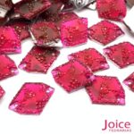 Chaton Formato Irregular Resina Cascalho Base Reta Com Furo 16mm X 21mm C/500unidades - Imagem 13