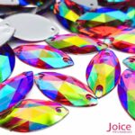 Chaton Resina Navete Com Furo 15mm X 30mm C/200-Unidades - Imagem 6