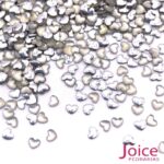 Chapinha Metal Coração  2mm X 3mm C/40Gramas Termo Colante - Imagem 5