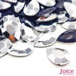 Gota Base Irregular Acrilico 13mm x 18mm c/500Un - Imagem 51