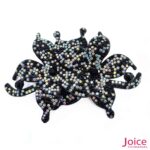 Aplique Flor Com Strass De Cristal 70mm x 100mm C/10-Unidades Ref:19-078 - Imagem 5