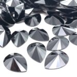 Chaton Rivoli Gota Resina 13mm X 18mm Base Reta C/300Unidades - Imagem 5
