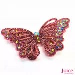 Aplique Borboleta Com Strass De Cristal 50mm x 90mm C/10-Unidades Ref:21-A134 - Imagem 4