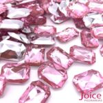 Retângulo Base Irregular Acrílico 13mm X 18mm c/500Unidades - Imagem 8