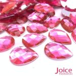 Sextavado Gota 18mm X 25mm Acrílico C/200Unidades - Imagem 37