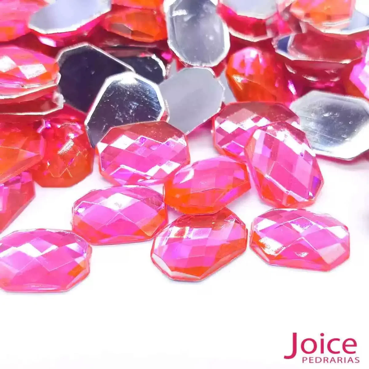 Retângulo Acrílico 10mm X 14mm C/1000Unidades - Imagem 34