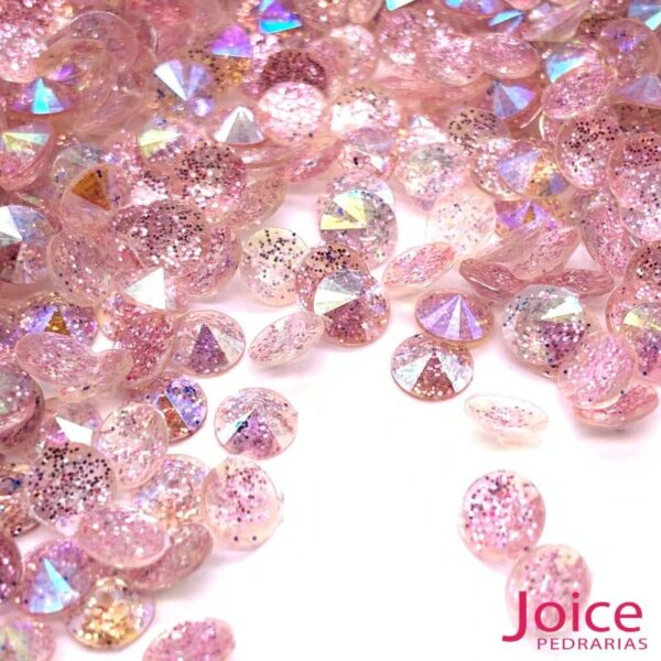 Rosa Glitter Ab