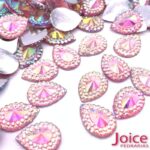 Indiana Gota Base Reto ab Para Colagem 10mm x 14mm C/500Unidades - Imagem 6