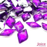 Chaton Losango Acrilico Base Irregular 12mm X 19mm C/500-Unidades - Imagem 8