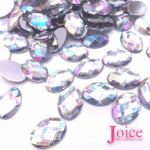 Sextavado Oval 13mm X 18mm Acrílico C/500Unidades - Imagem 6