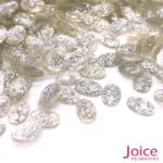 Oval Com Glitter Sextavado  4mm X 6mm c/10000Un - Imagem 6