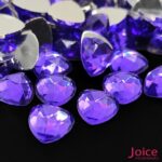 Chaton Triângulo Diamante Acrílico Base Reta 12mm x 12mm C/1000-Unidades - Imagem 15