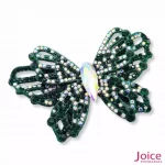 Aplique Borboleta Com Strass De Cristal 50mm x 80mm C/10-Unidades Ref:23-009 - Imagem 4