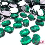 Retângulo Acrílico com Furo 10mm X 14mm C/1000Unidades