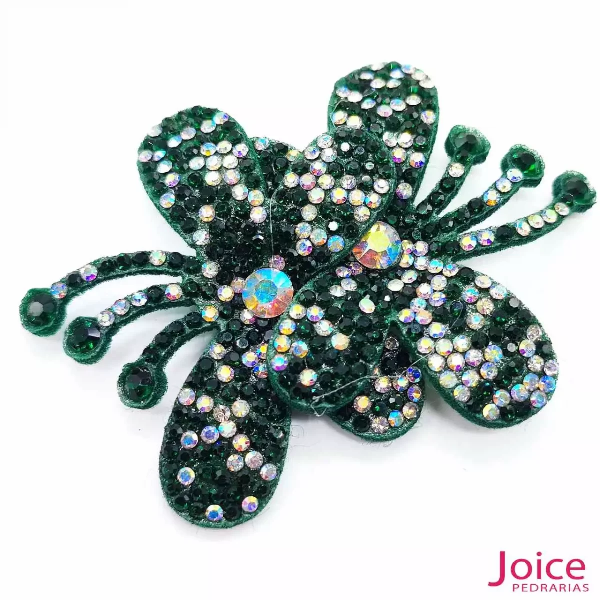 Aplique Borboleta Com Strass De Cristal 65mm C/10-Unidades Ref:19-281 - Imagem 7