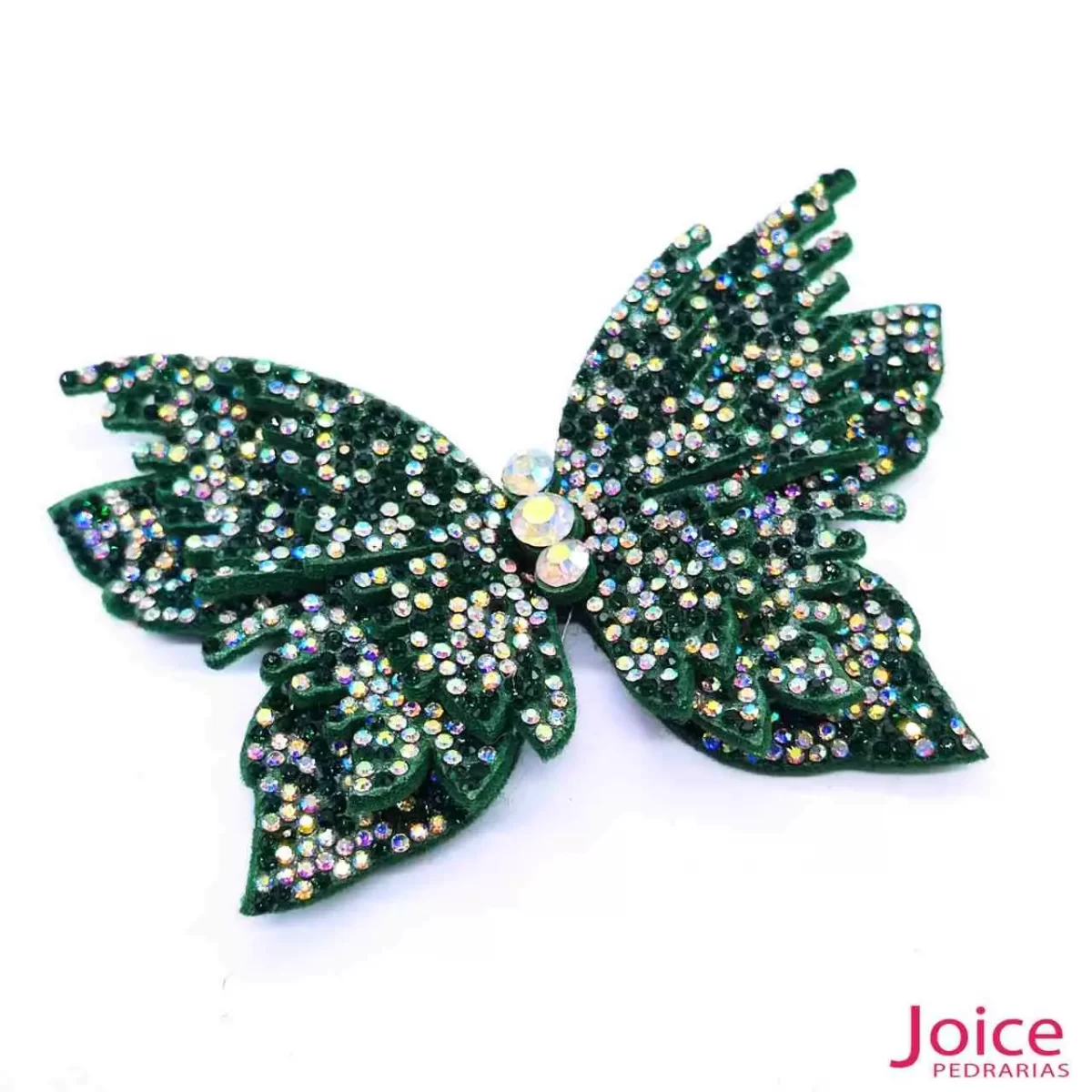 Aplique Borboleta Com Strass De Cristal 75mm X 110mm C/5-Unidades Ref:23-A148 - Imagem 11