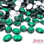 Chaton Oval Base Reta Com Furo 8mm X 10mm C/2000Unidades - Imagem 9