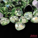 Chaton Triângulo Diamante Acrílico Base Reta 12mm x 12mm C/1000-Unidades - Imagem 10