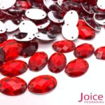 Chaton Oval Base Reta Com Furo 10mm X 14mm C/1000Unidades