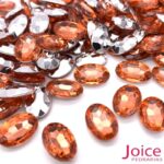 Oval Base Irregular Acrilico 18mm x 25mm C/200-unidades - Imagem 37