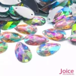 Gota Resina Base Reta AB 13mm X 22mm Com Furo C/500Unidades - Imagem 3