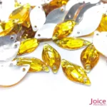 Chaton Resina Navete Marquise Com Furo 9mm X 20mm C/1000-Unidades - Imagem 3