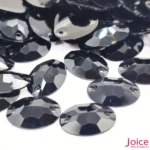Chaton Oval Resina Base Reta Com Furo 13mm X 18mm C/500-Unidades - Imagem 5