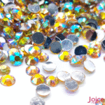Imitação Swarovsk Resina AB SS16=4mm C/28800-Unidades - Imagem 8
