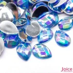 Chaton Gota Sextavado Acrílico AB10mm X 14mm Acrílico C/1000-Unidades - Imagem 5