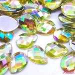 Chaton Gota Sextavado Acrílico AB10mm X 14mm Acrílico C/1000-Unidades - Imagem 9