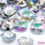 Quadrado Base Irregular Acrilico 10mm x 10mm C/1000-Unidades - Imagem 3