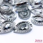 Gota Prisma Real Resina Base Reto 18mm X 25mm C/200-Unidades - Imagem 4