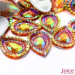 Gota Prisma Real Resina Base Reto 18mm X 25mm C/200-Unidades - Imagem 6