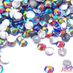 Imitação Swarovsk Resina AB SS16=4mm C/28800-Unidades - Imagem 4