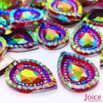 Gota Prisma Real Resina Base Reto 18mm X 25mm C/200-Unidades - Imagem 9