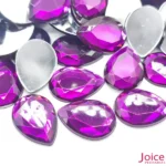 Chaton Gota Diamante Base Reto 13mm X 18mm C/200Unidades - Imagem 6