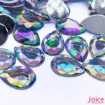 Chaton Gota Diamante Base Reto 13mm X 18mm C/200Unidades - Imagem 9