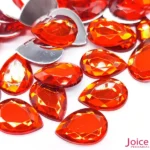 Chaton Gota Diamante Base Reto 13mm X 18mm C/200Unidades - Imagem 5