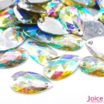 Gota Resina Base Reta AB 13mm X 22mm Com Furo C/500Unidades - Imagem 2