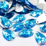 Gota Resina Base Reta 13mm X 22mm Com Furo C/500Unidades - Imagem 5