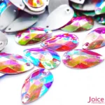 Gota Resina Base Reta AB 13mm X 22mm Com Furo C/500Unidades - Imagem 3