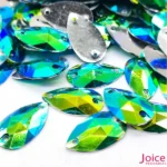 Gota Resina Base Reta AB 13mm X 22mm Com Furo C/500Unidades