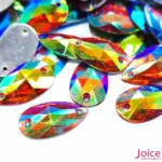 Gota Resina Base Reta AB 13mm X 22mm Com Furo C/500Unidades - Imagem 5